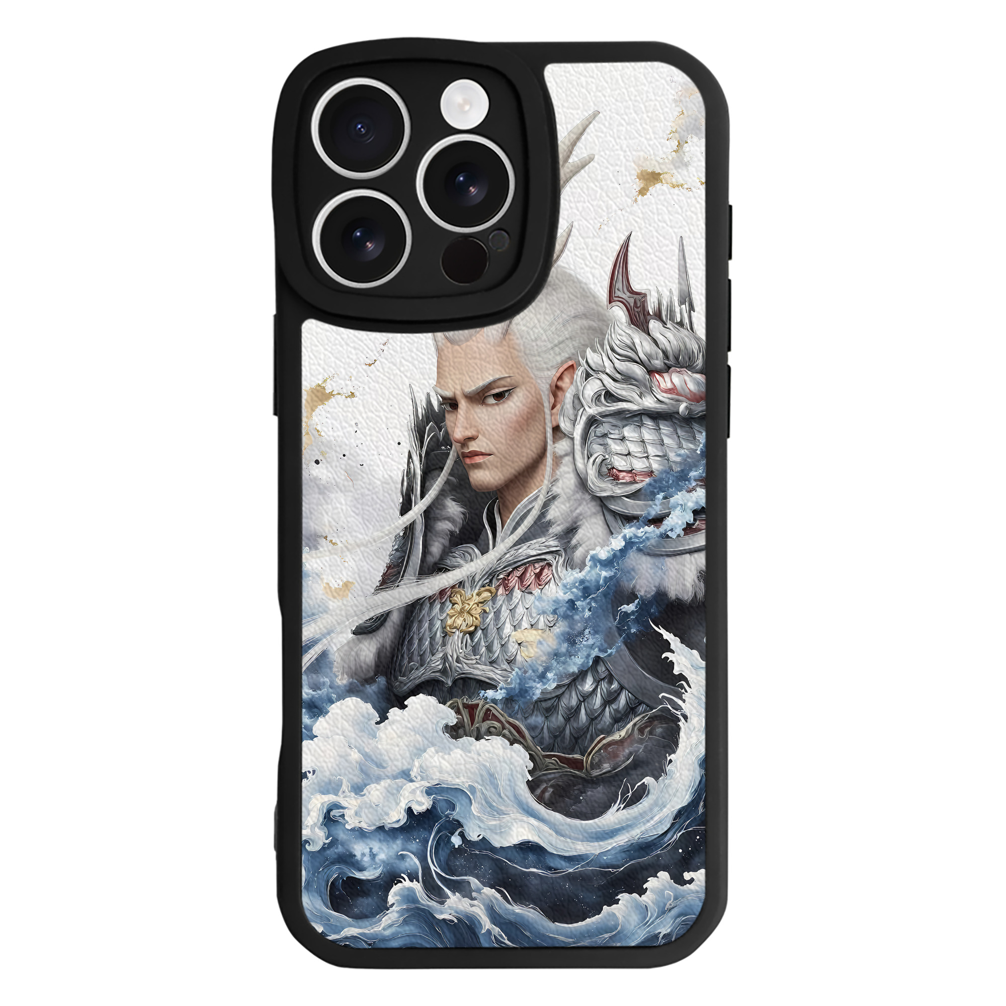 （画像用） Ne Zha 2 ナタ 魔童の大暴れ 【iPhone 16シリーズ対応】シリコンスマホケース（レザー調） 材質：シリコン